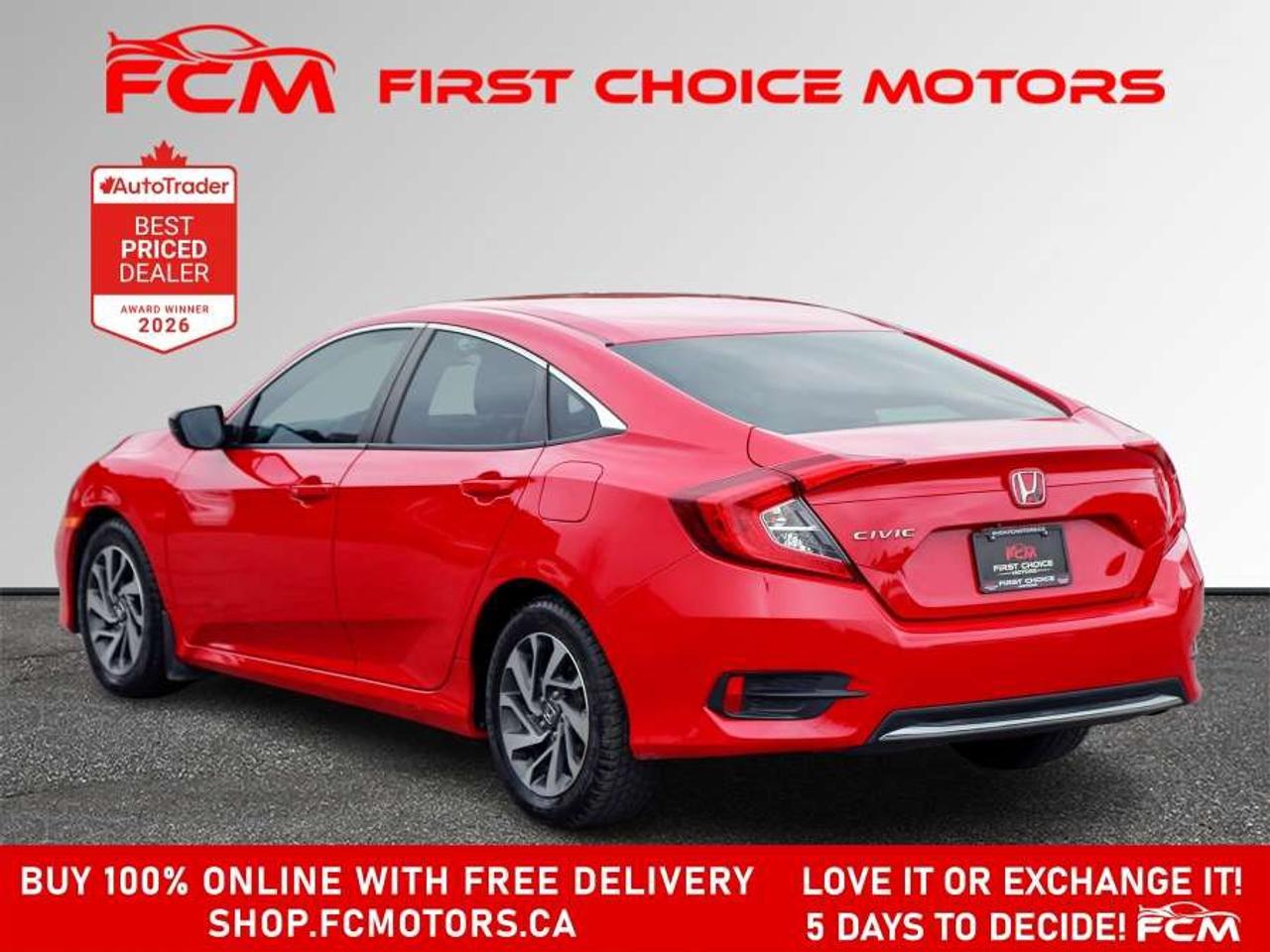2019 Honda Civic EX   FULLY CERTIFIED WITH WARRANTY Photo
