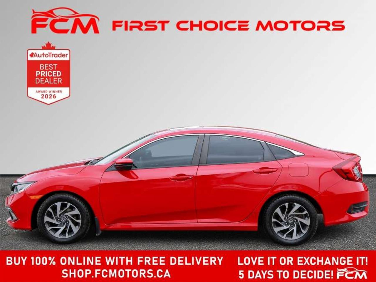 2019 Honda Civic EX   FULLY CERTIFIED WITH WARRANTY Photo