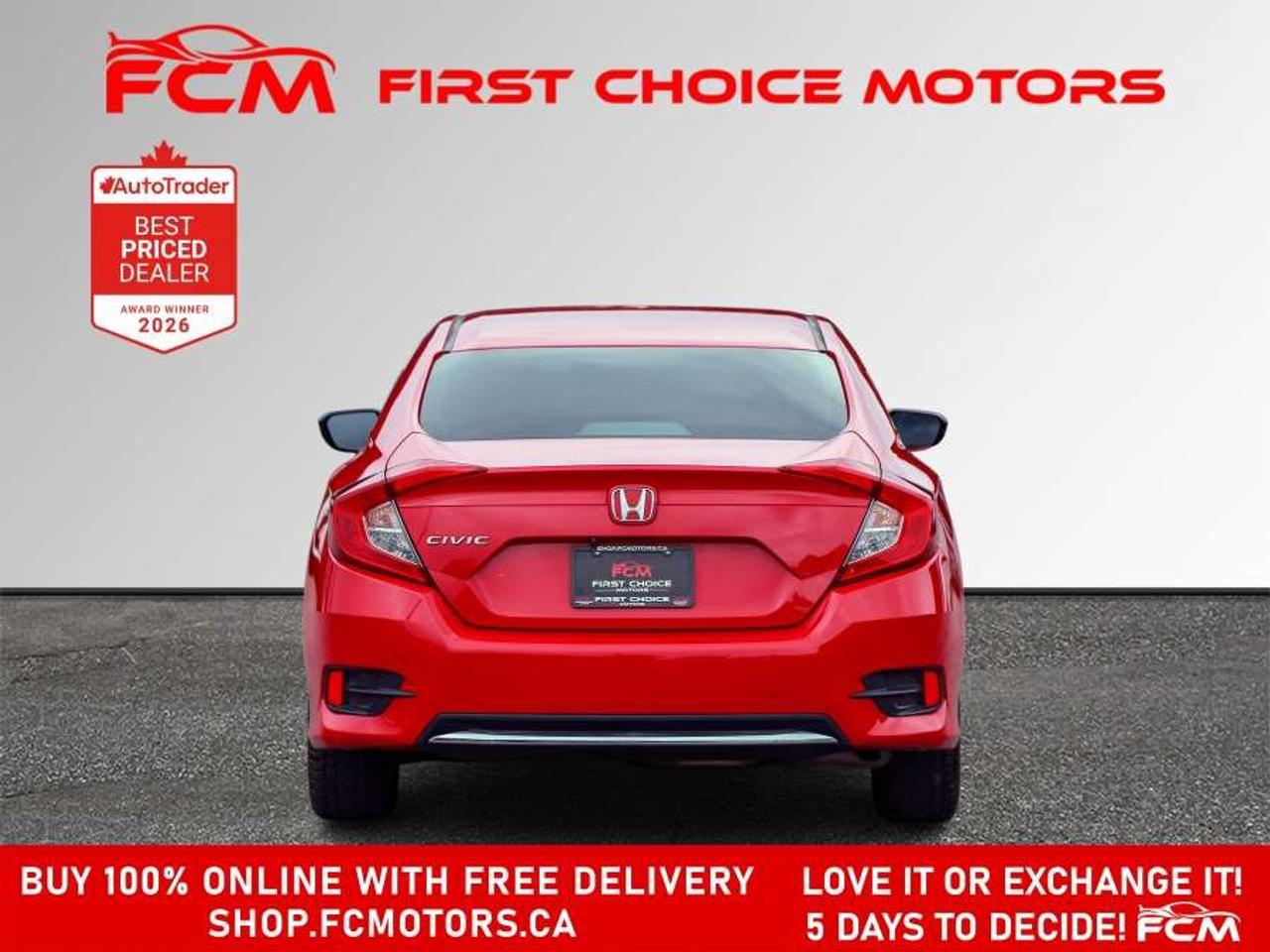 2019 Honda Civic EX   FULLY CERTIFIED WITH WARRANTY Photo