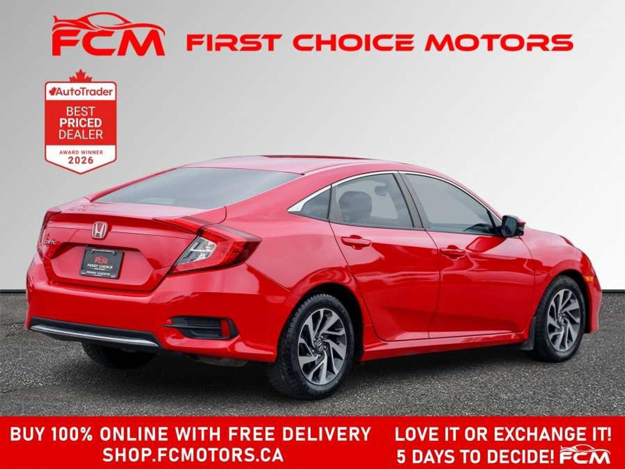 2019 Honda Civic EX   FULLY CERTIFIED WITH WARRANTY Photo