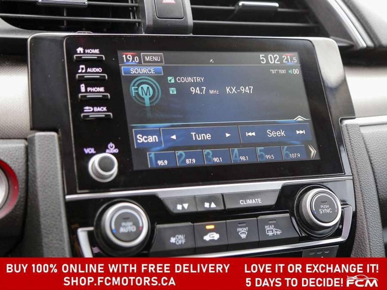 2019 Honda Civic EX   FULLY CERTIFIED WITH WARRANTY Photo
