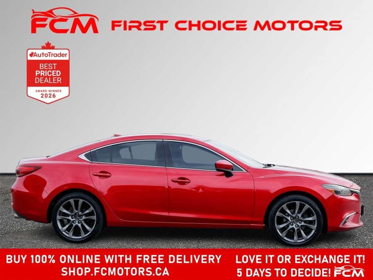 2017 Mazda 6 GT SKYACTIV   FULLY CERTIFIED WITH WARRANTY Photo