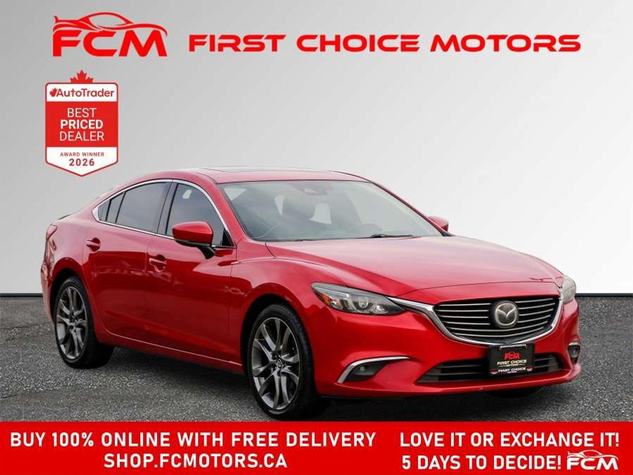 2017 Mazda 6 GT SKYACTIV   FULLY CERTIFIED WITH WARRANTY Photo