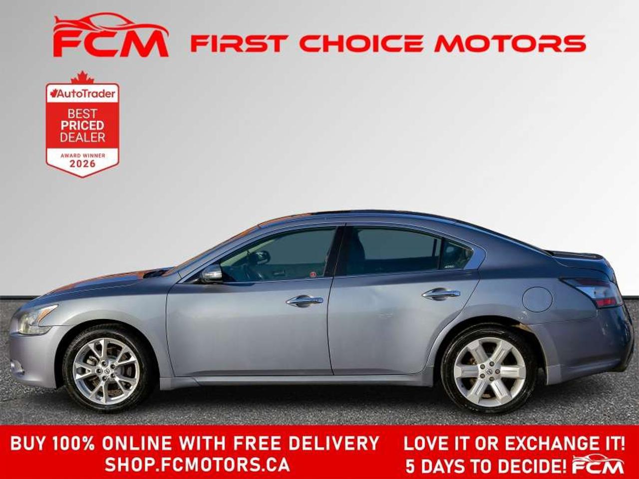 2012 Nissan Maxima S   FULLY CERTIFIED WITH WARRANTY Photo