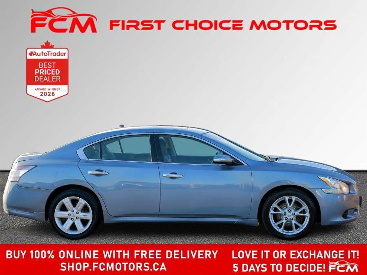 2012 Nissan Maxima S   FULLY CERTIFIED WITH WARRANTY Photo