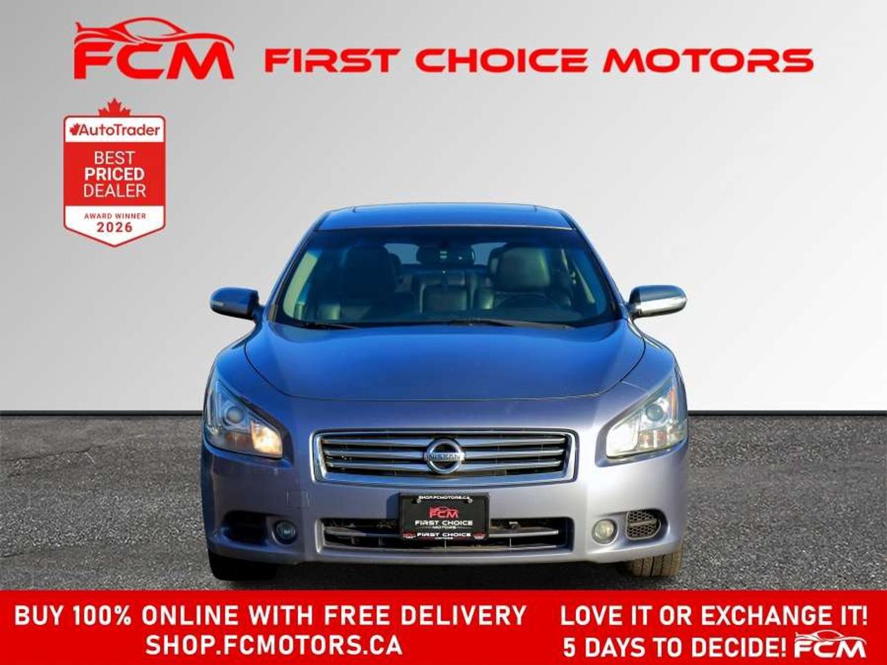 2012 Nissan Maxima S   FULLY CERTIFIED WITH WARRANTY Photo