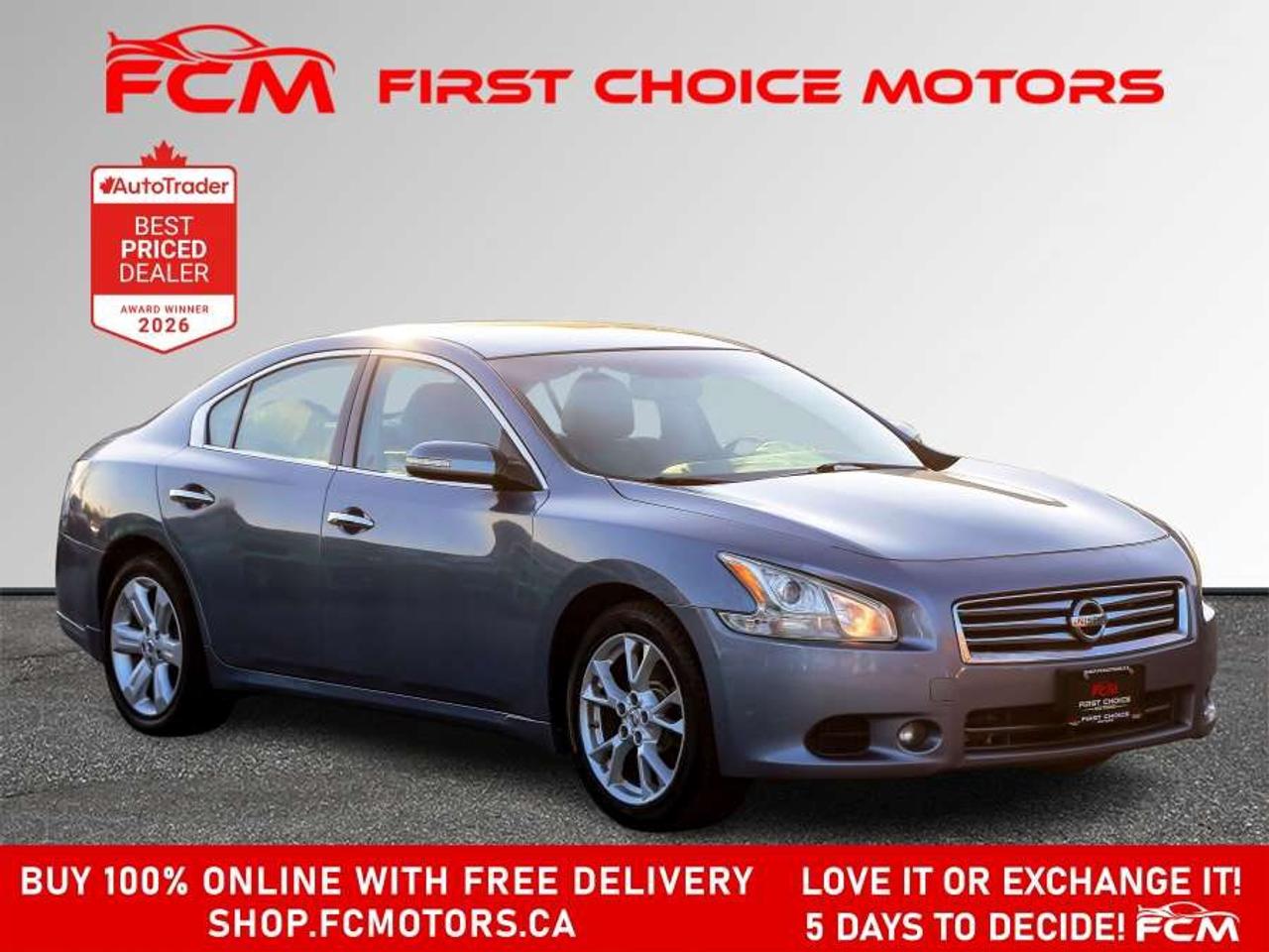 2012 Nissan Maxima S   FULLY CERTIFIED WITH WARRANTY Photo