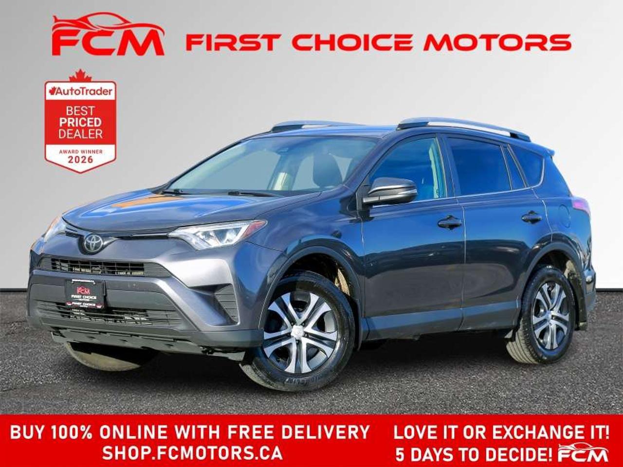 2017 Toyota RAV4 LE   FULLY CERTIFIED WITH WARRANTY Photo0