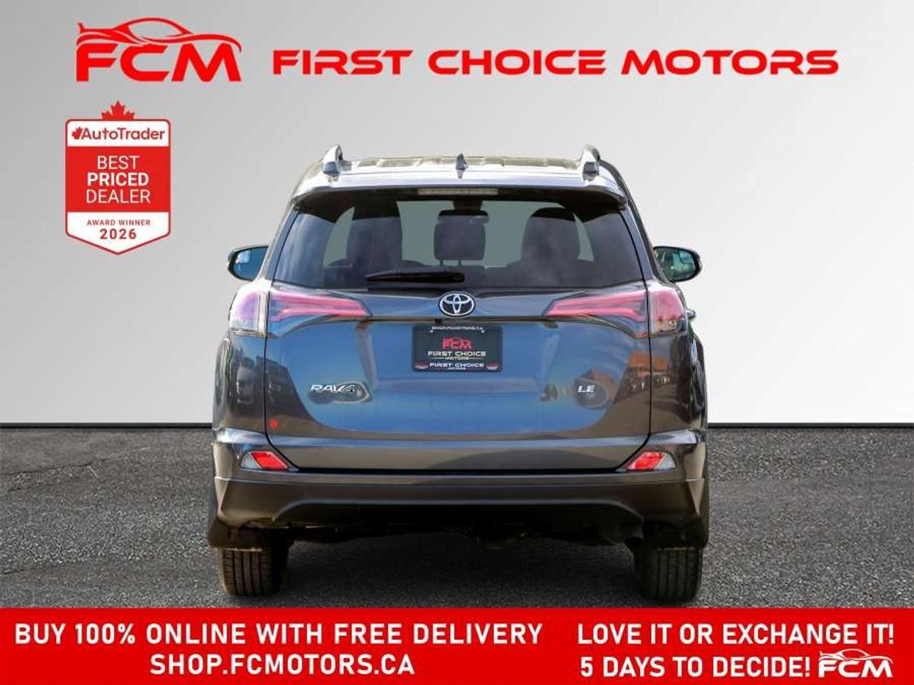 2017 Toyota RAV4 LE   FULLY CERTIFIED WITH WARRANTY Photo