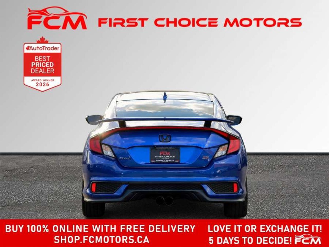 2018 Honda Civic SI   FULLY CERTIFIED WITH WARRANTY Photo