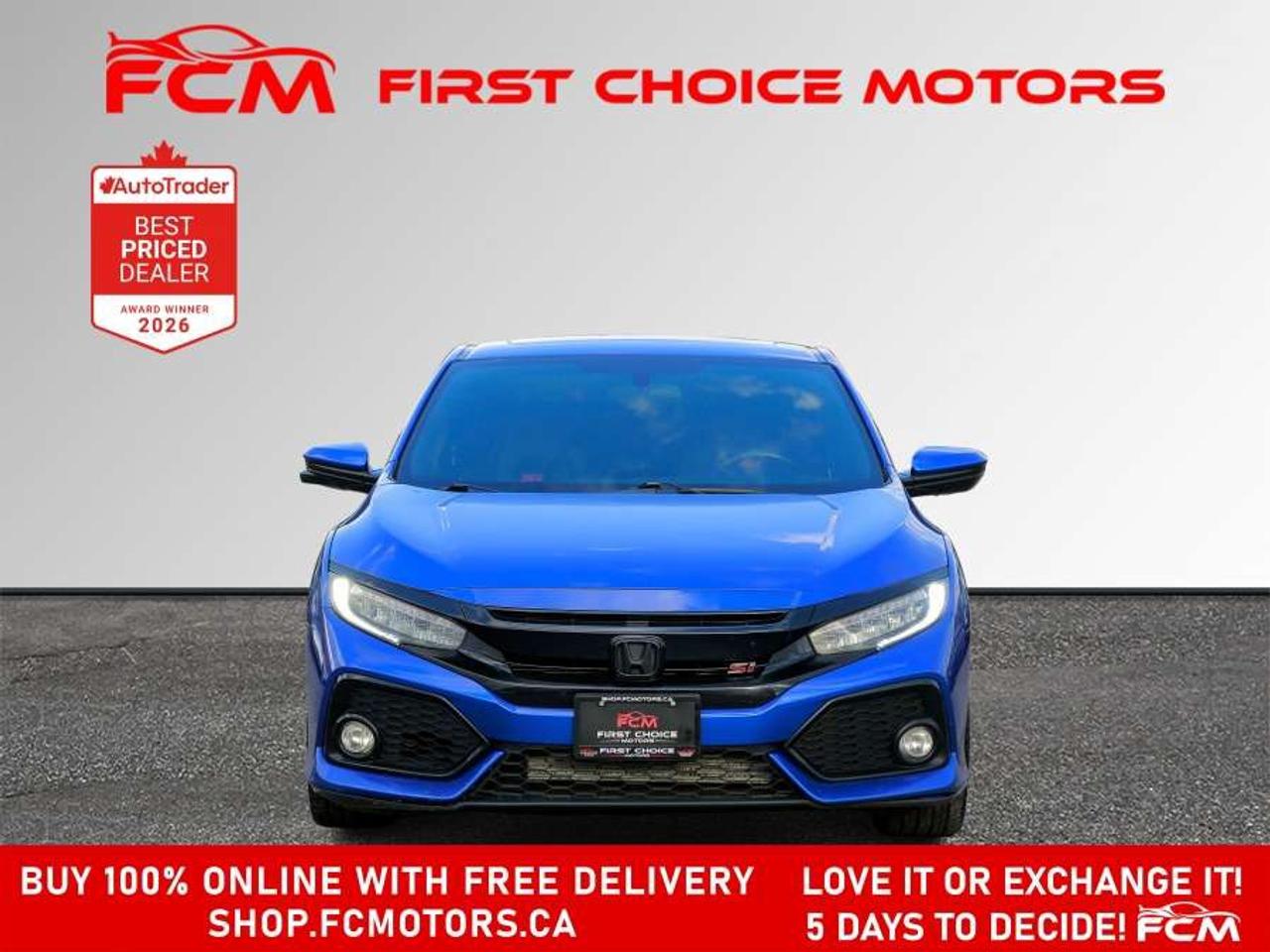 2018 Honda Civic SI   FULLY CERTIFIED WITH WARRANTY Photo