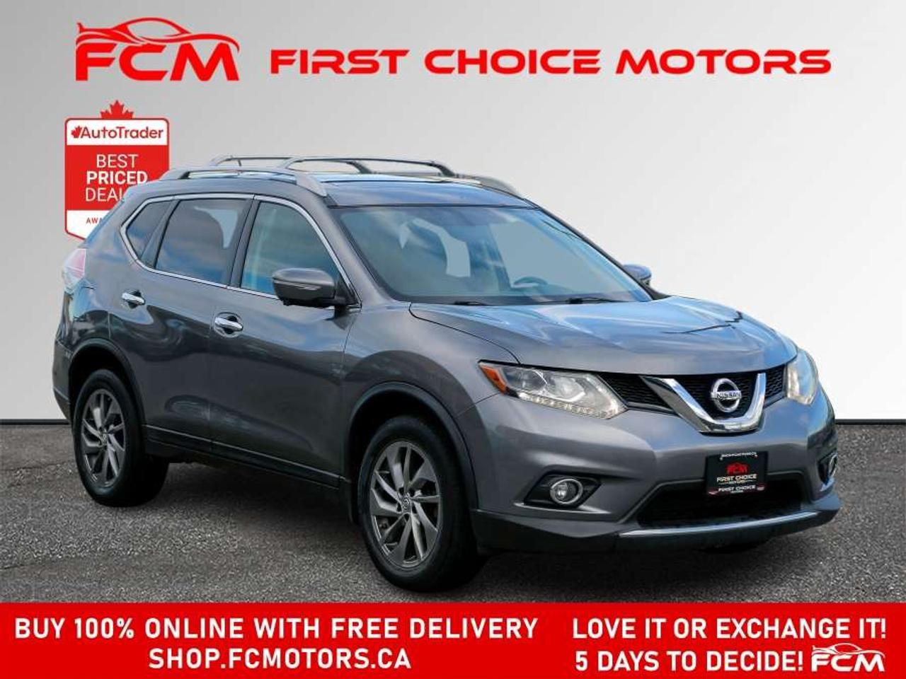 2015 Nissan Rogue SL AWD   FULLY CERTIFIED WITH WARRANTY Photo