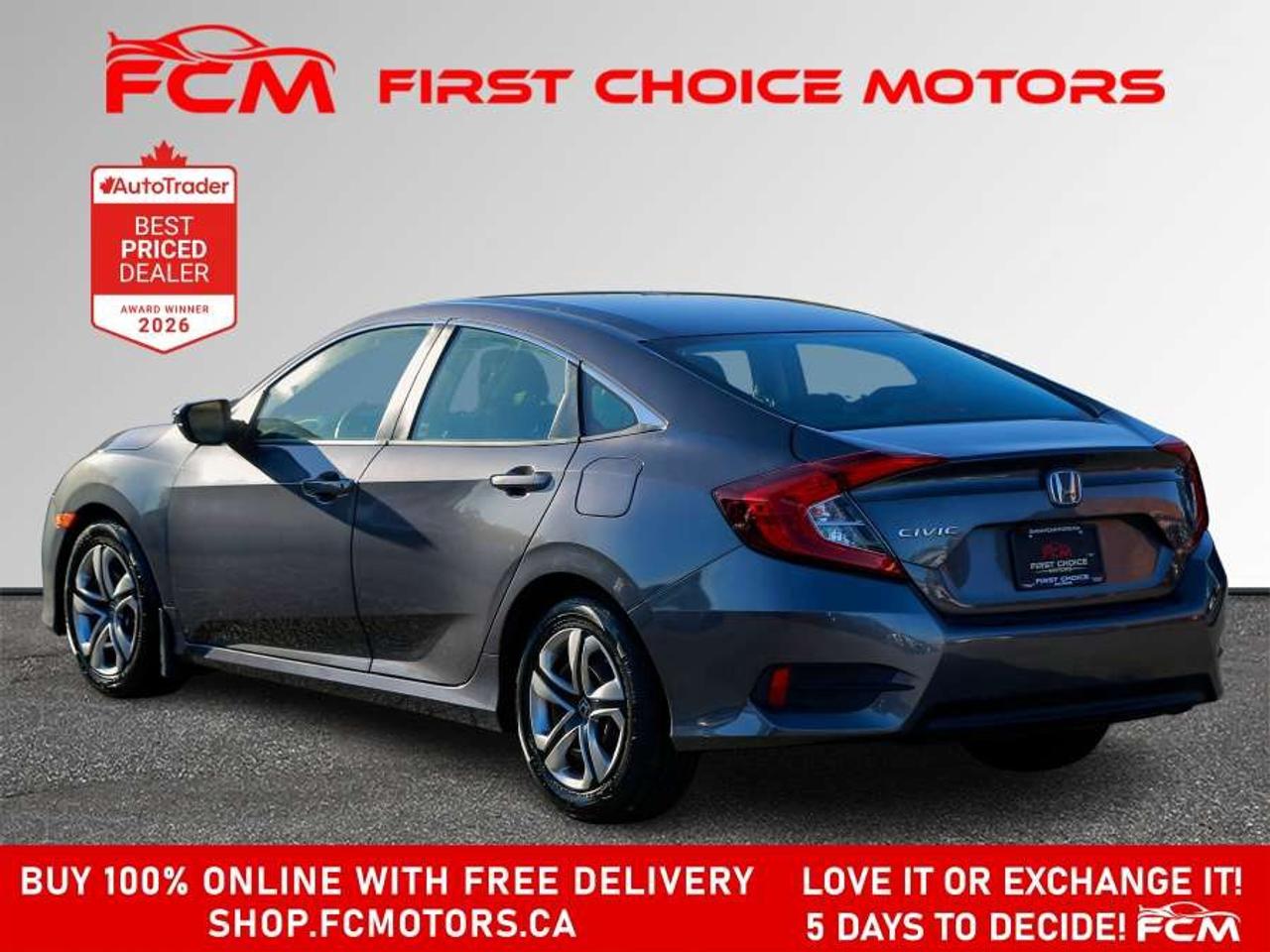 2017 Honda Civic LX   FULLY CERTIFIED WITH WARRANTY Photo
