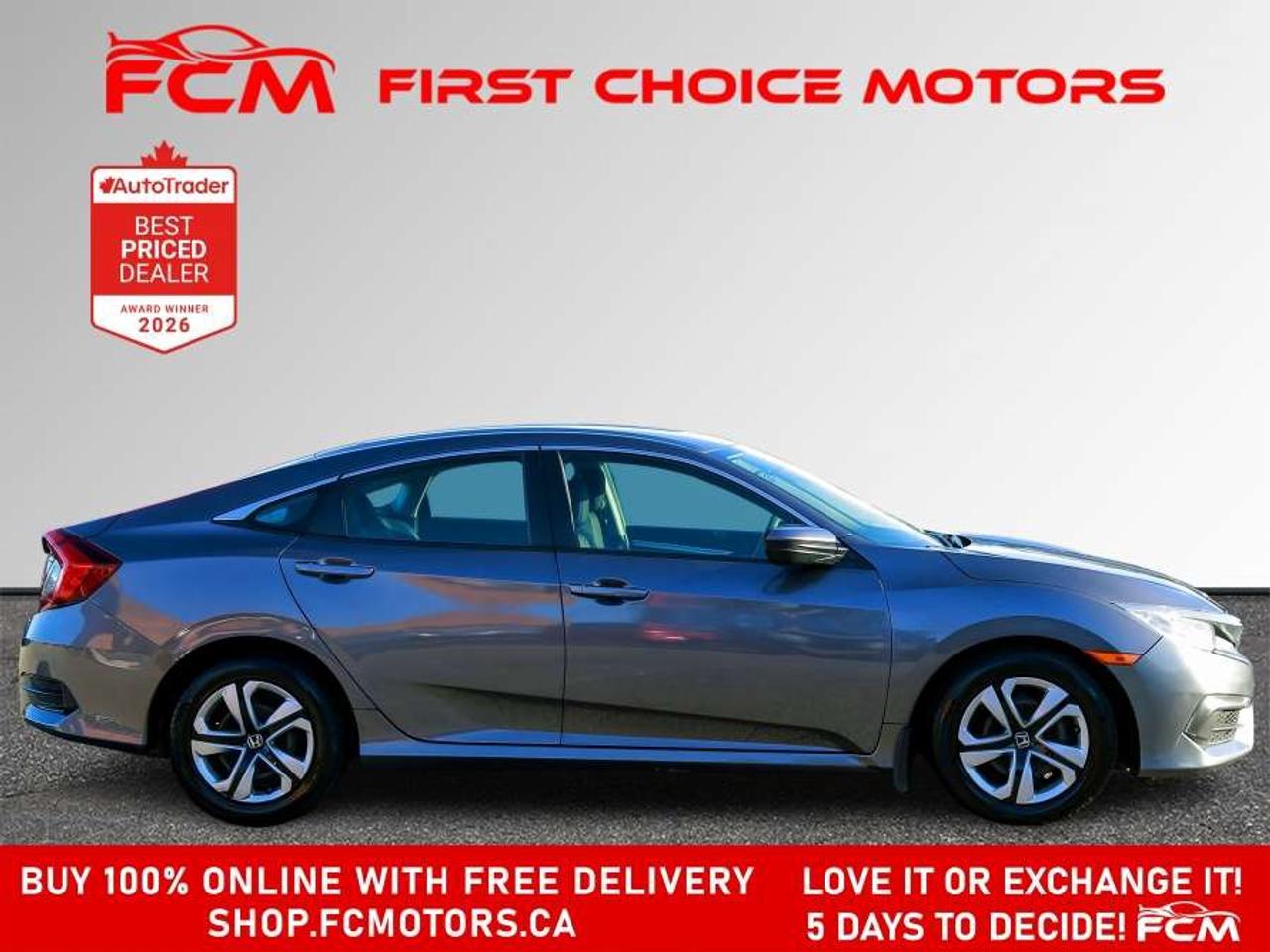 2017 Honda Civic LX   FULLY CERTIFIED WITH WARRANTY Photo