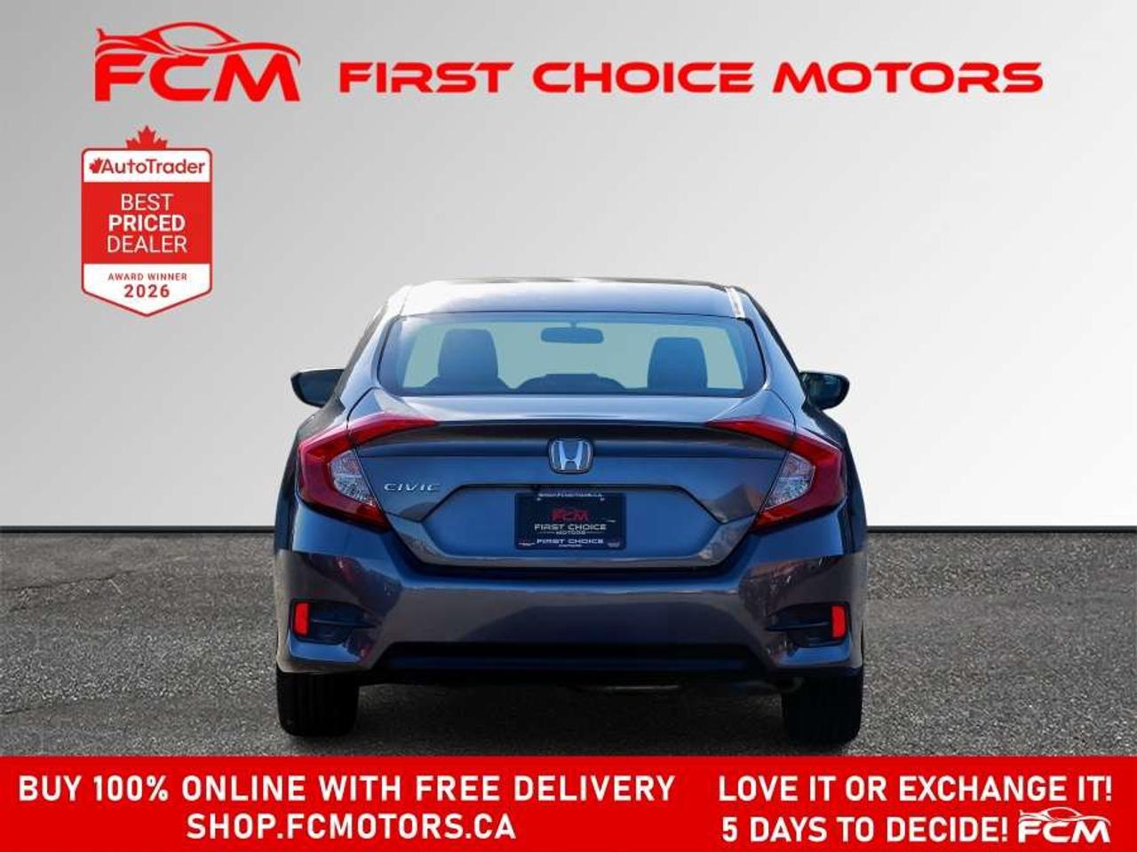 2017 Honda Civic LX   FULLY CERTIFIED WITH WARRANTY Photo