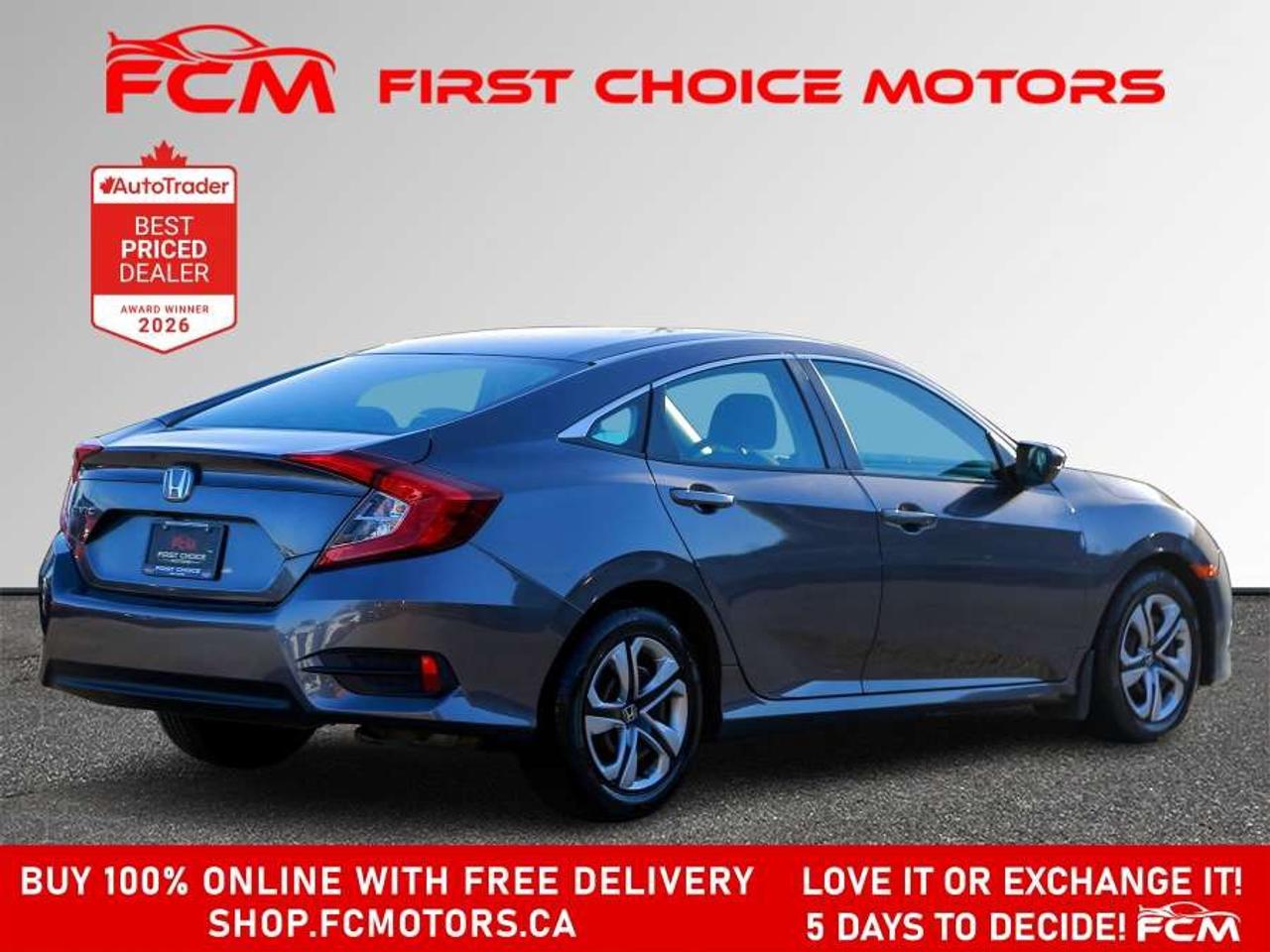 2017 Honda Civic LX   FULLY CERTIFIED WITH WARRANTY Photo