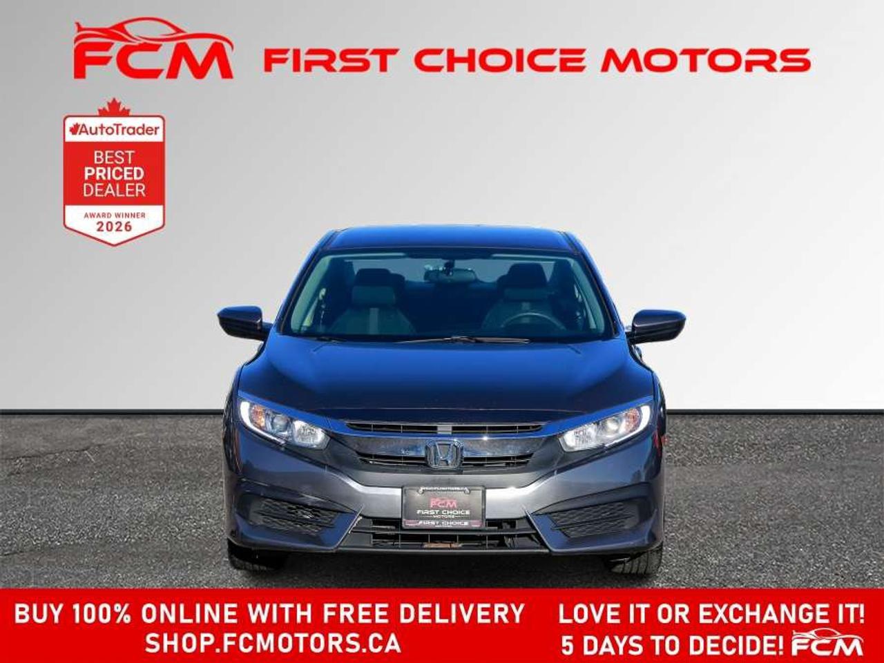 2017 Honda Civic LX   FULLY CERTIFIED WITH WARRANTY Photo