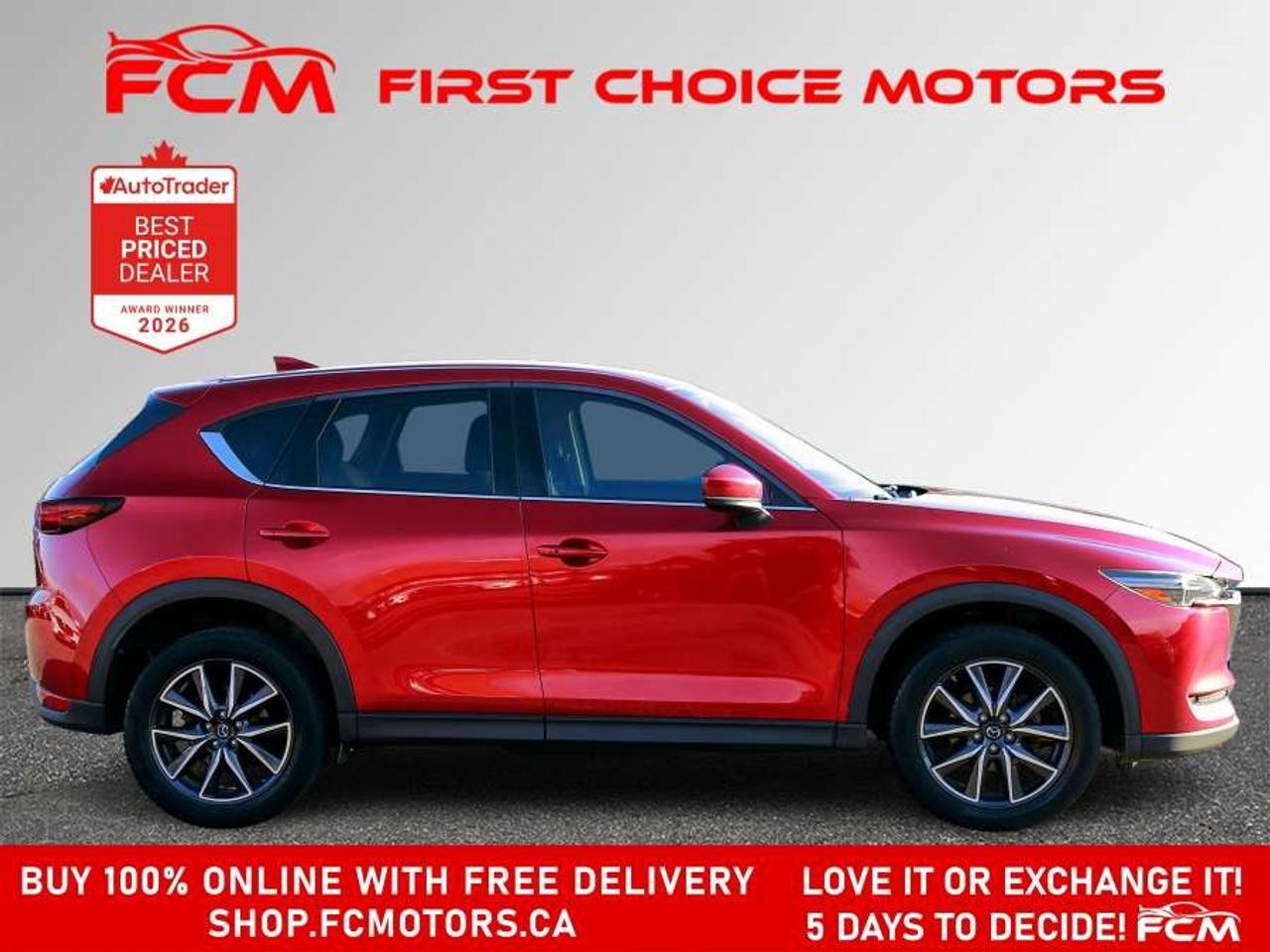 2017 Mazda CX-5 GT SKYACTIV AWD   FULLY CERTIFIED WITH WARRANTY Photo