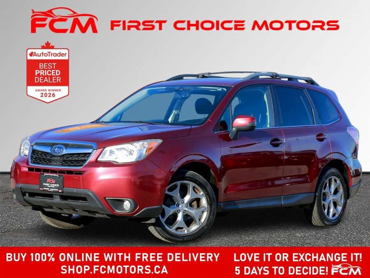 2015 Subaru Forester LIMITED   FULLY CERTIFIED WITH WARRANTY Photo0