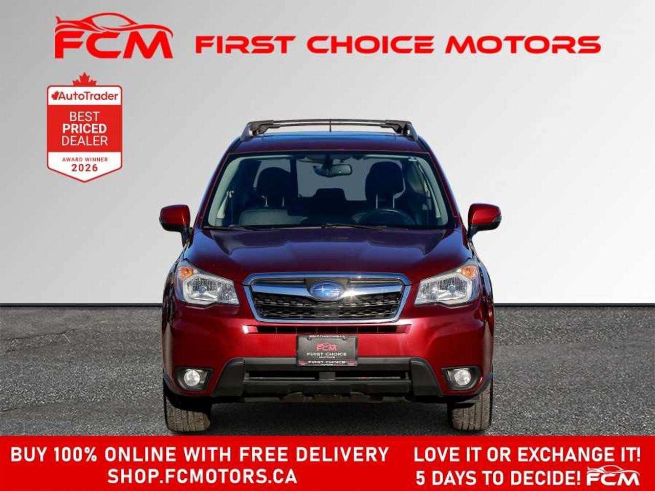 2015 Subaru Forester LIMITED   FULLY CERTIFIED WITH WARRANTY Photo