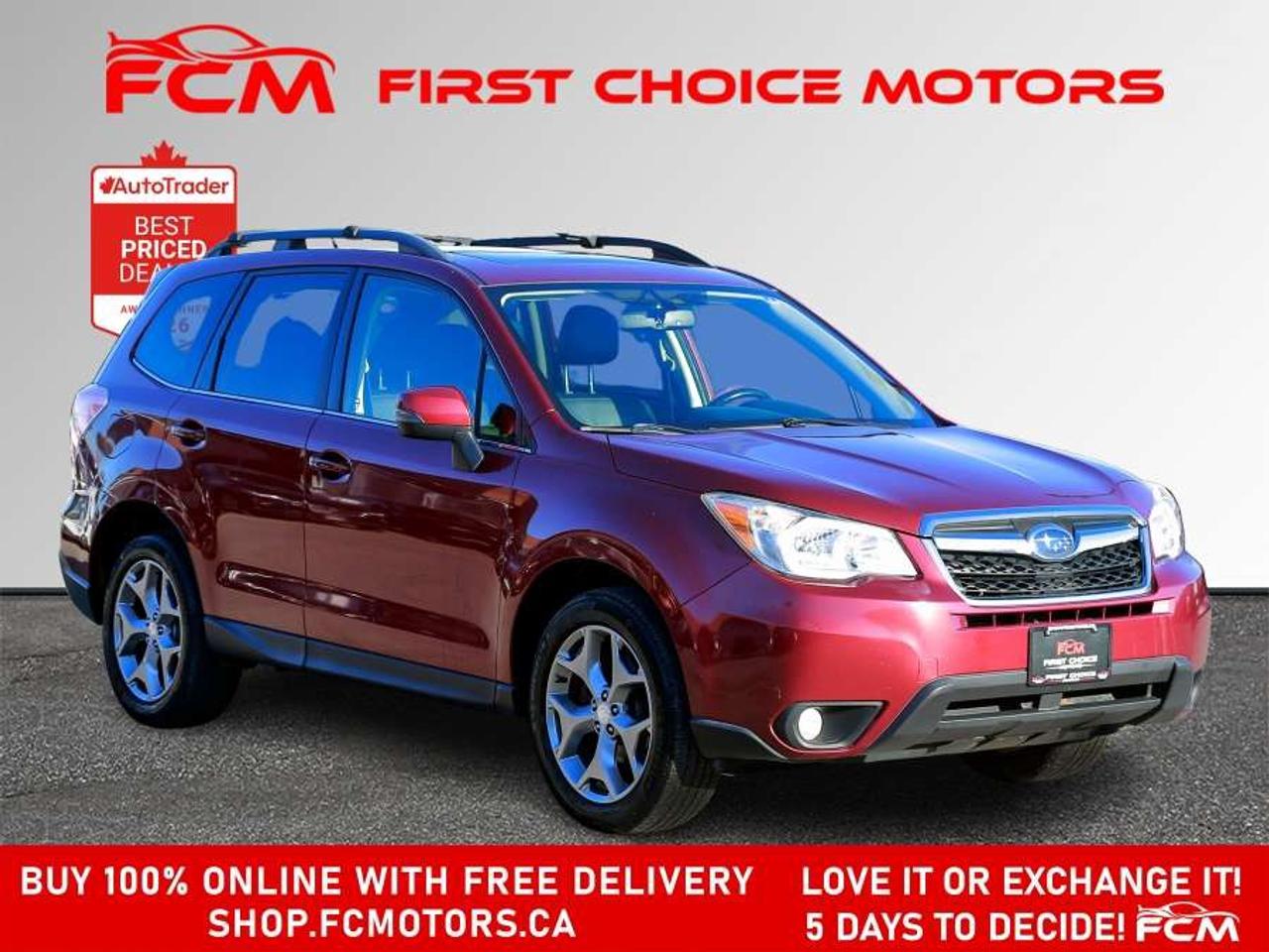 2015 Subaru Forester LIMITED   FULLY CERTIFIED WITH WARRANTY Photo