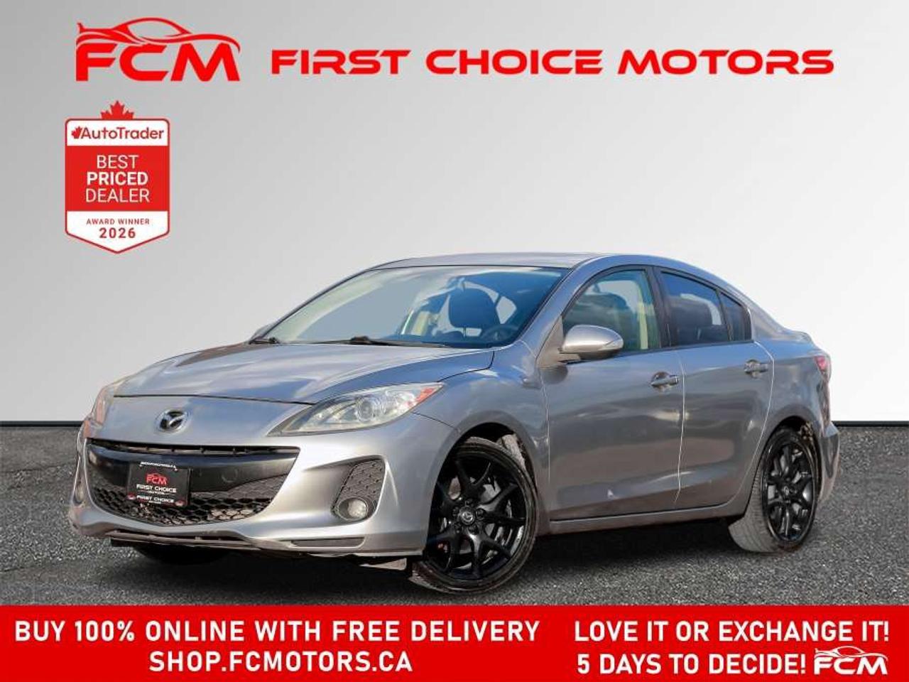 2012 Mazda 3 GT   FULLY CERTIFIED WITH WARRANTY Photo0