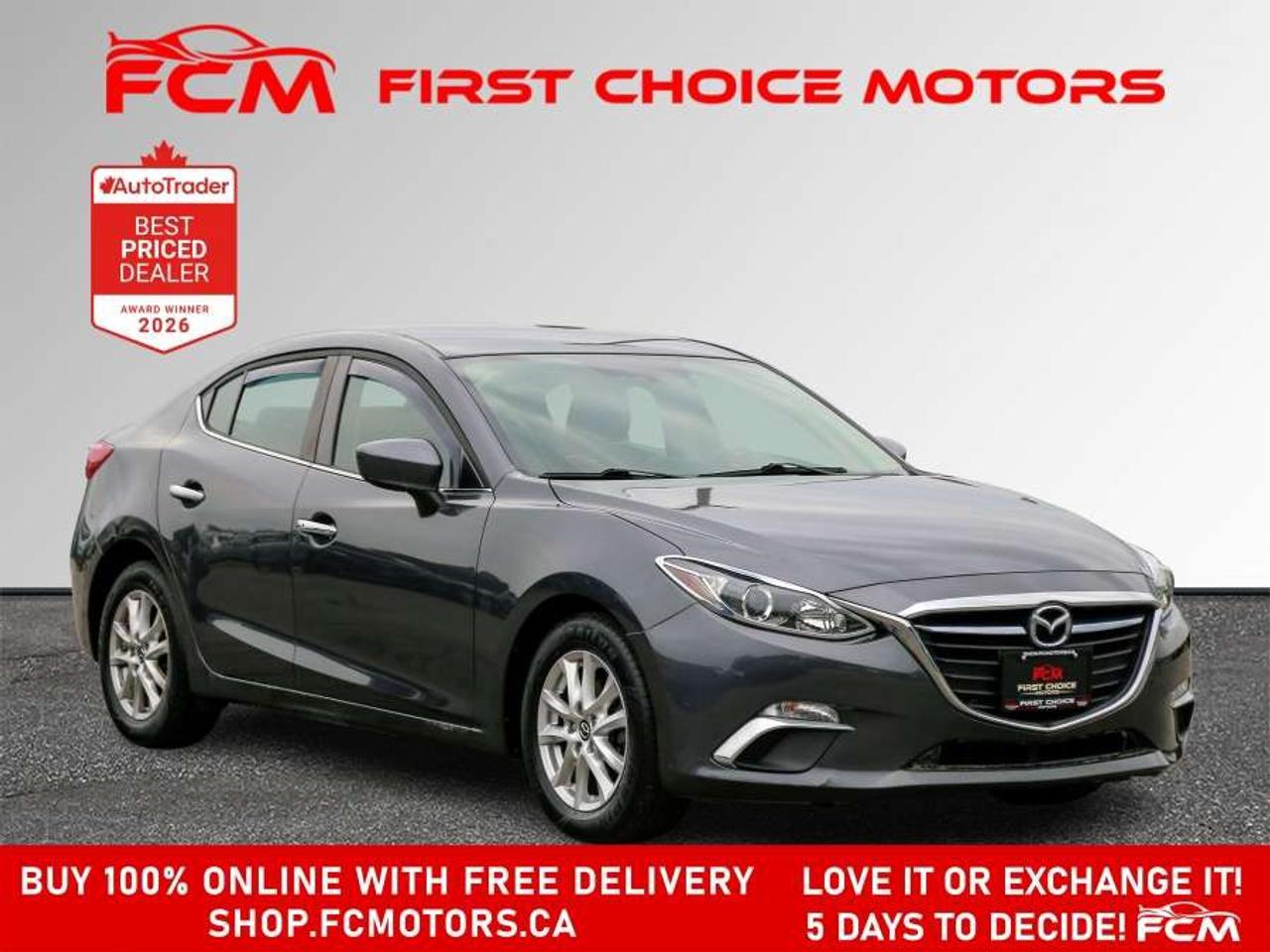 2015 Mazda 3 GS SKYACTIV   FULLY CERTIFIED WITH WARRANTY Photo