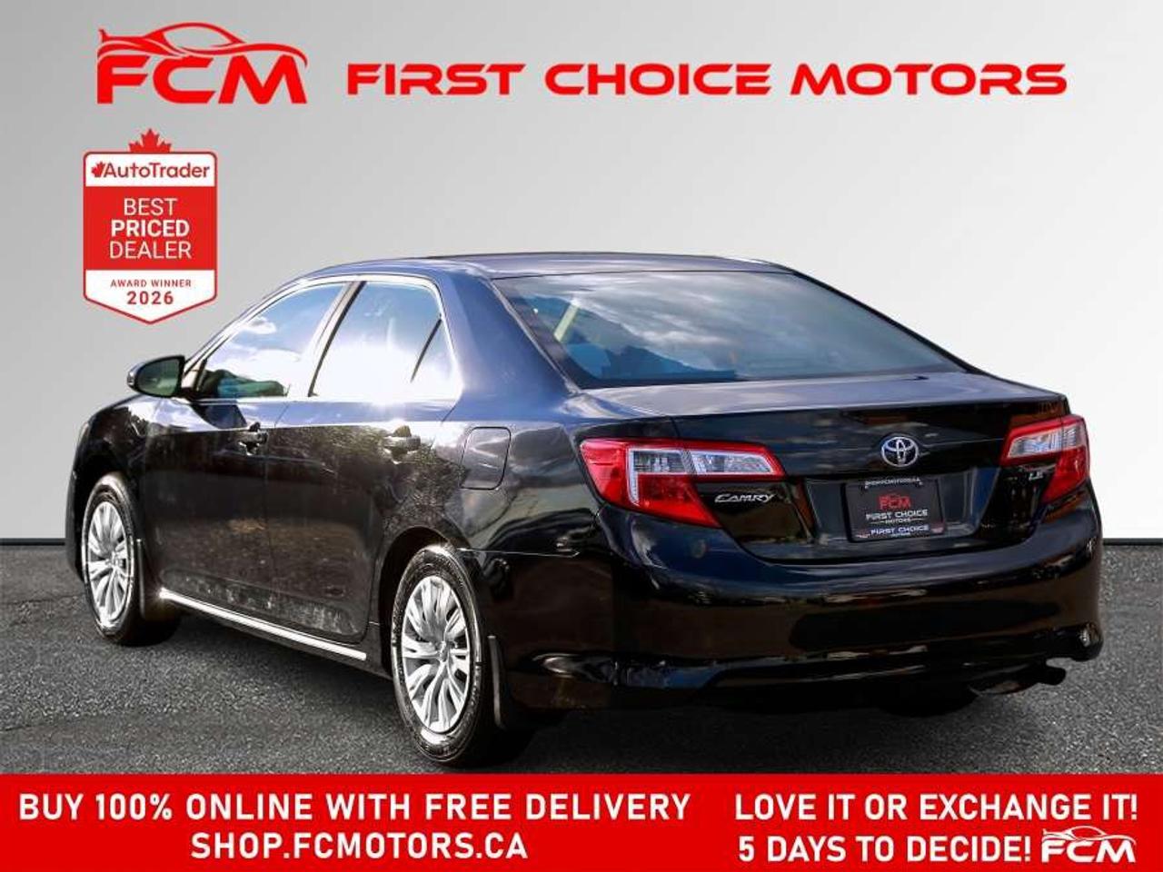 2012 Toyota Camry LE   FULLY CERTIFIED WITH WARRANTY Photo4