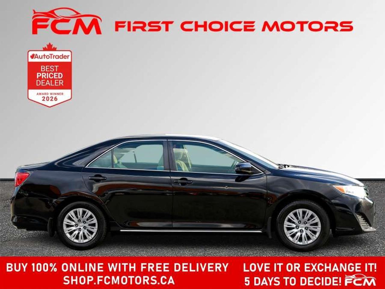 2012 Toyota Camry LE   FULLY CERTIFIED WITH WARRANTY Photo