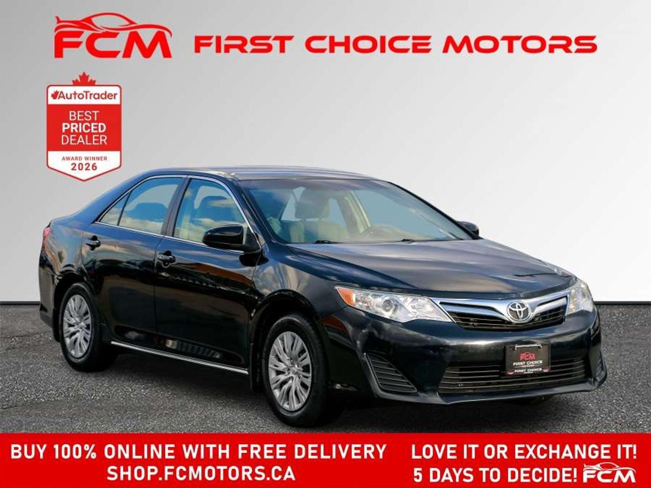 2012 Toyota Camry LE   FULLY CERTIFIED WITH WARRANTY Photo