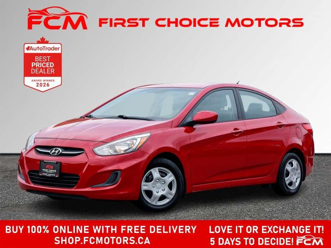 2016 Hyundai Accent GL   FULLY CERTIFIED WITH WARRANTY Photo0