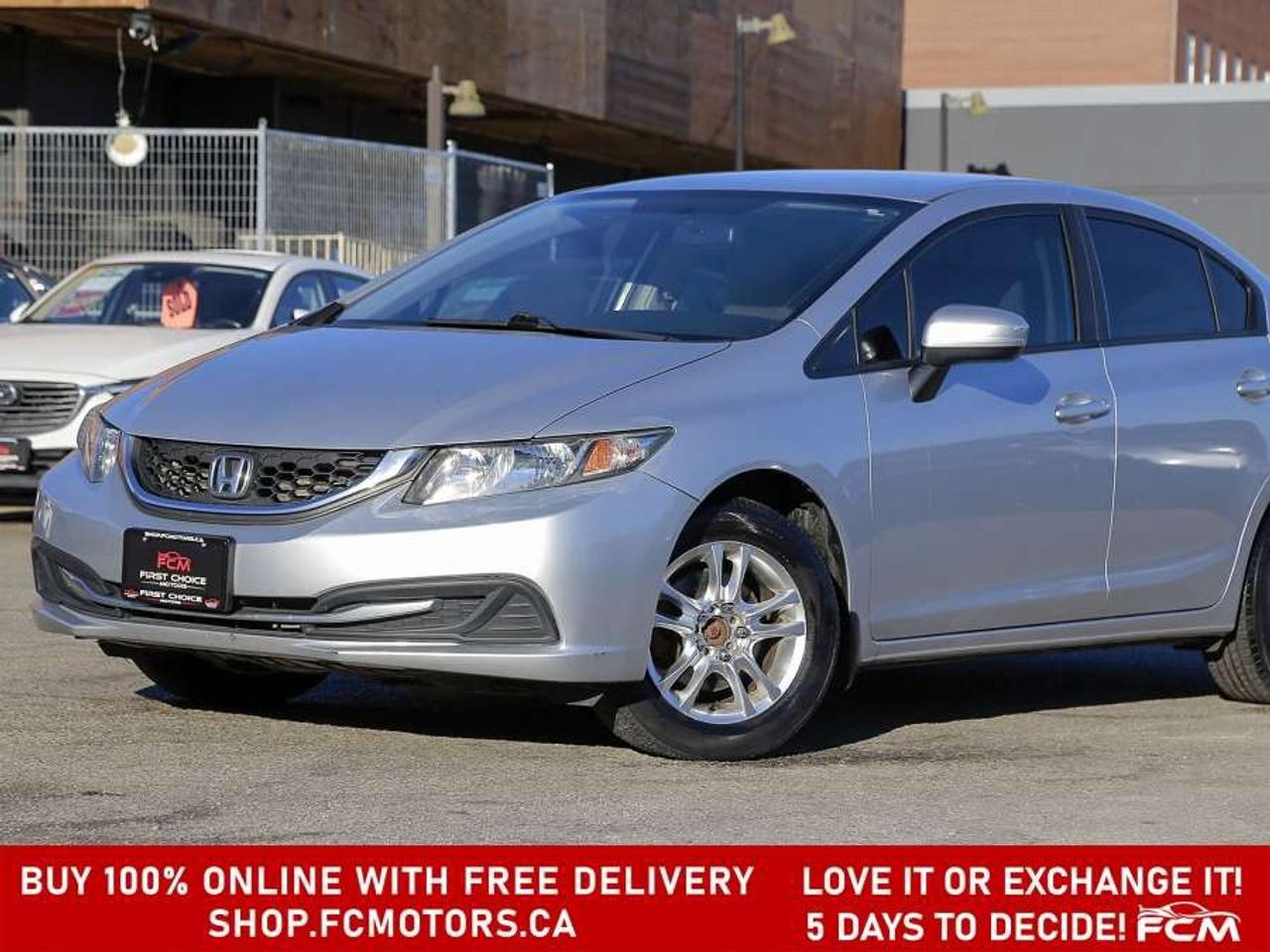 2014 Honda Civic LX   FULLY CERTIFIED WITH WARRANTY Photo