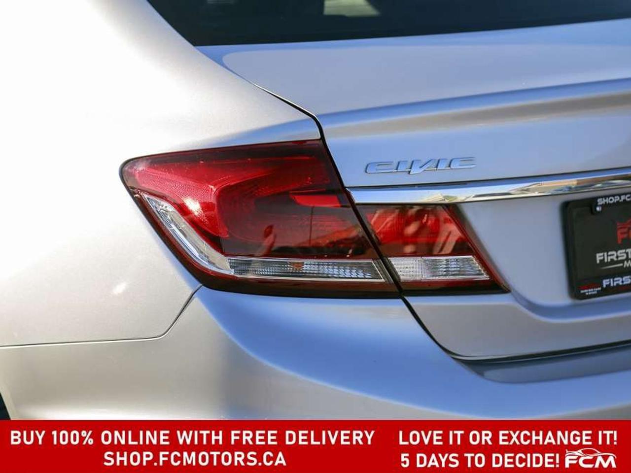 2014 Honda Civic LX   FULLY CERTIFIED WITH WARRANTY Photo