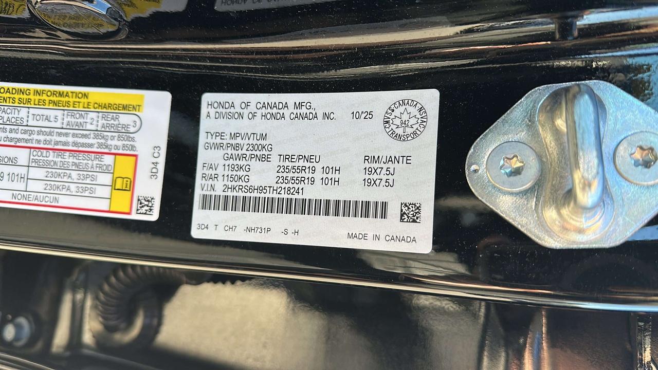 2026 Honda CR-V Touring Photo