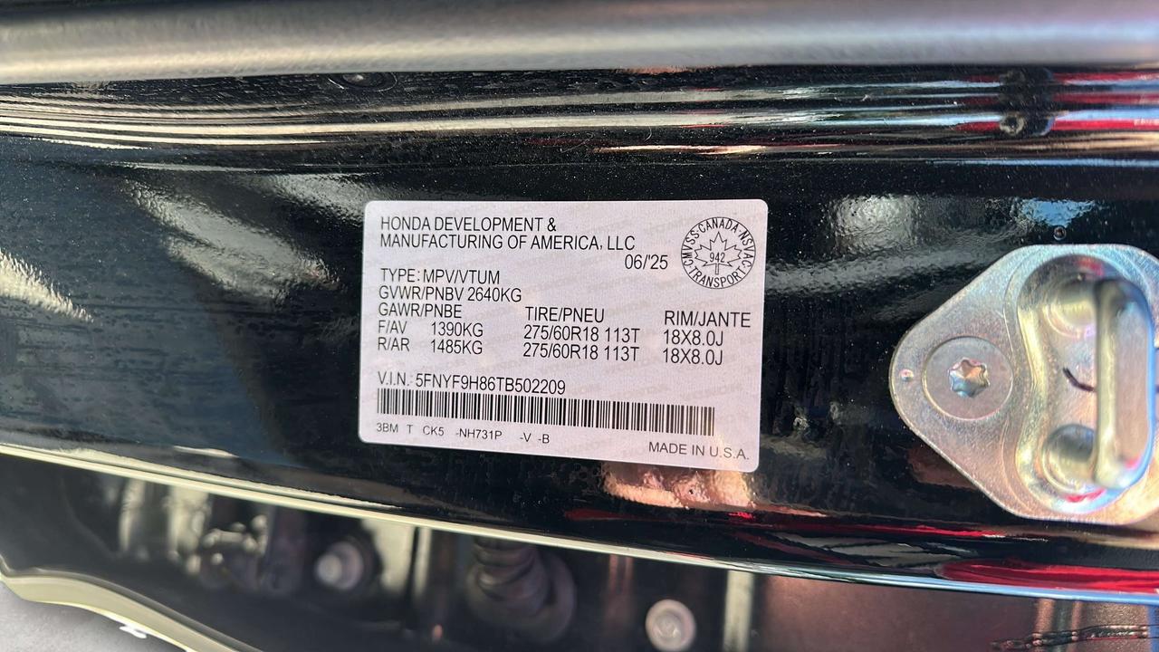 2026 Honda Passport TrailSport Touring Blackout Photo