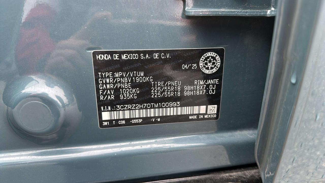 2026 Honda HR-V EX-L Photo