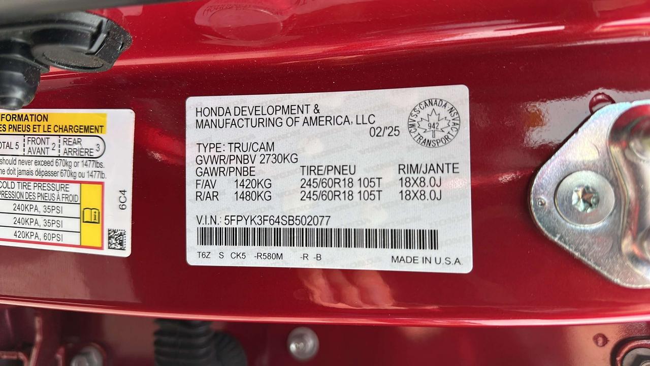2025 Honda Ridgeline TrailSport Photo