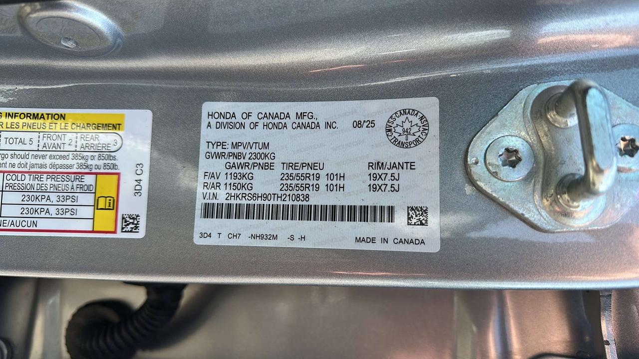 2026 Honda CR-V Touring Photo