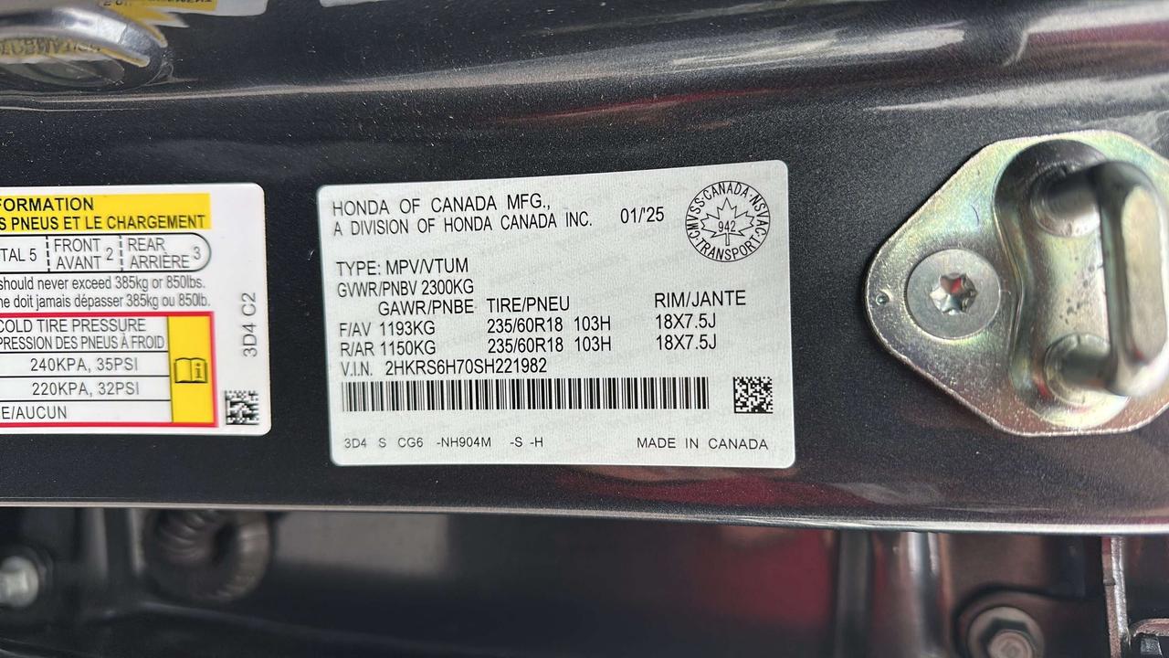 2025 Honda CR-V EX-L Photo