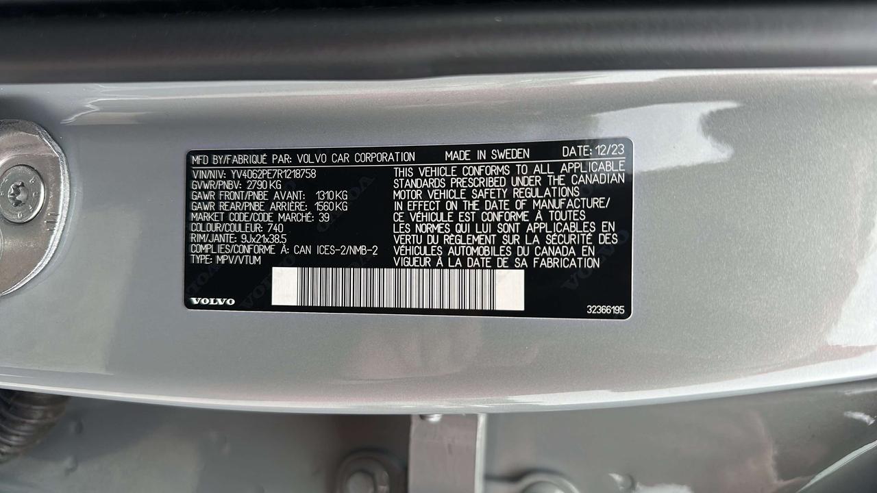 2024 Volvo XC90 B6 Plus Bright Theme Photo