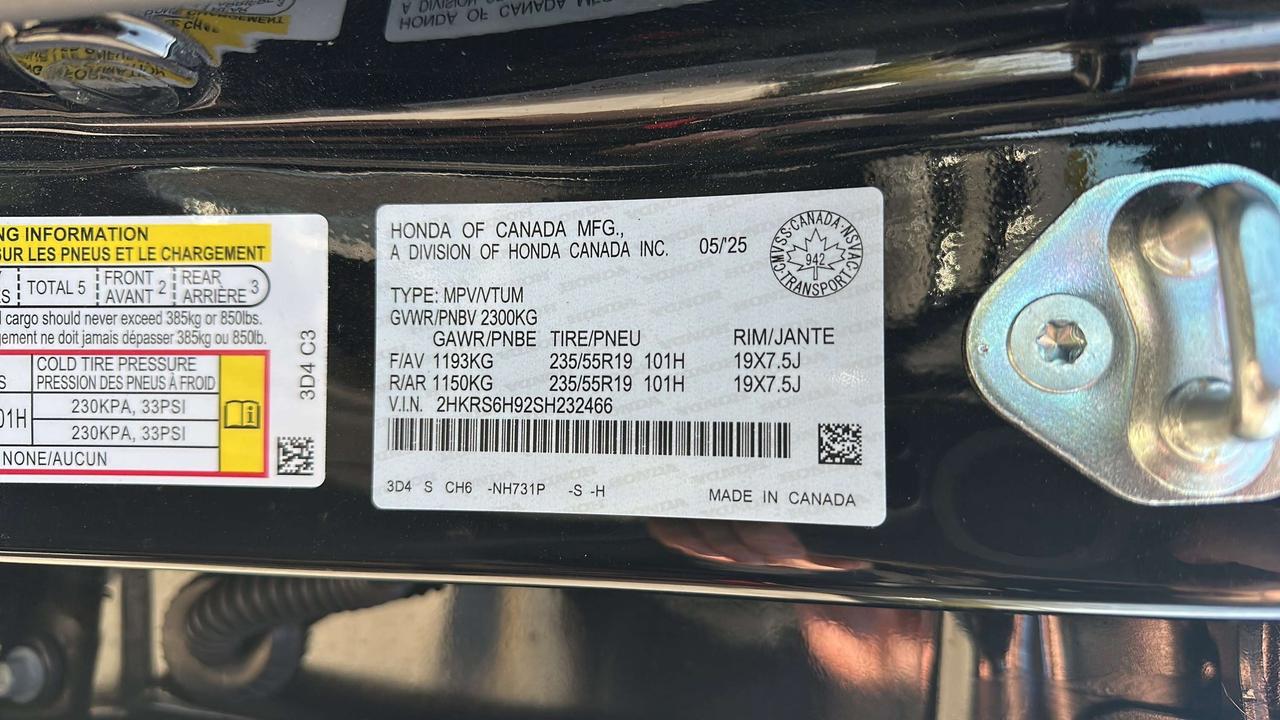 2025 Honda CR-V Touring Photo