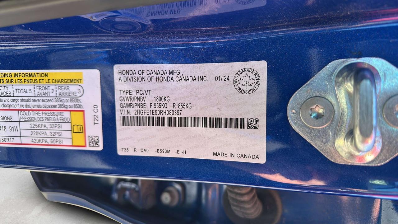2024 Honda Civic BASE Photo