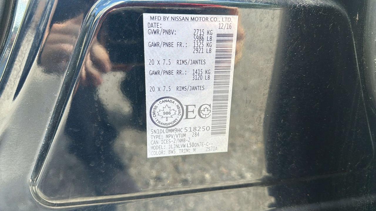 2017 Infiniti QX60 Base Photo