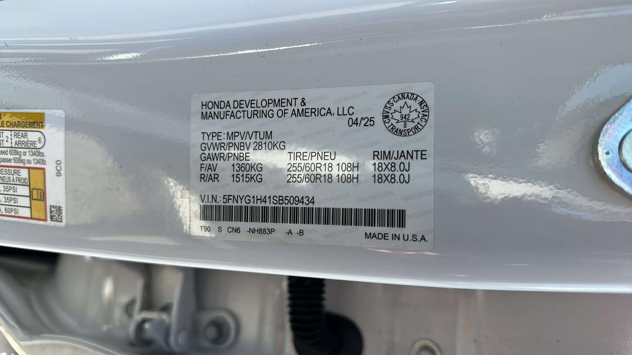 2025 Honda Pilot EX-L Photo