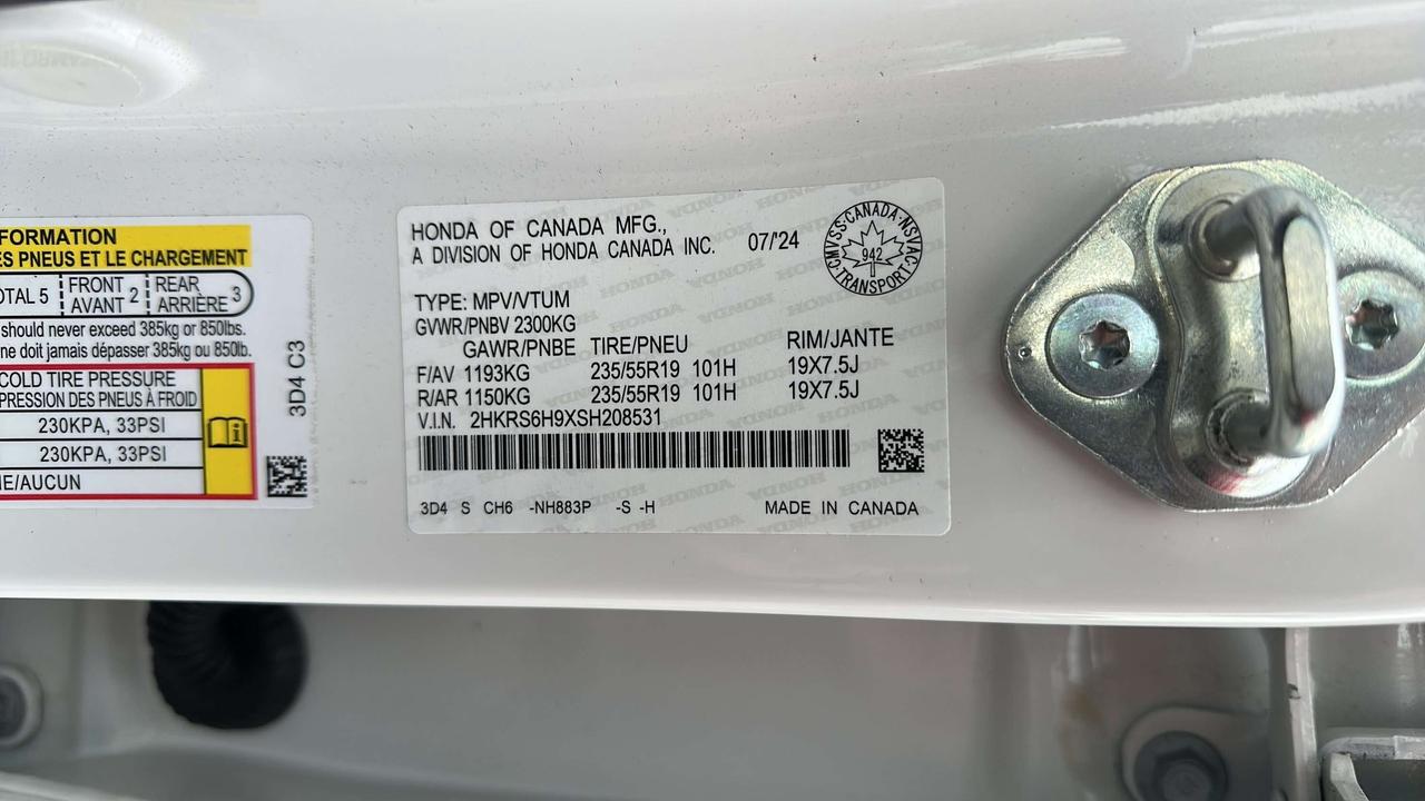 2025 Honda CR-V Touring Photo