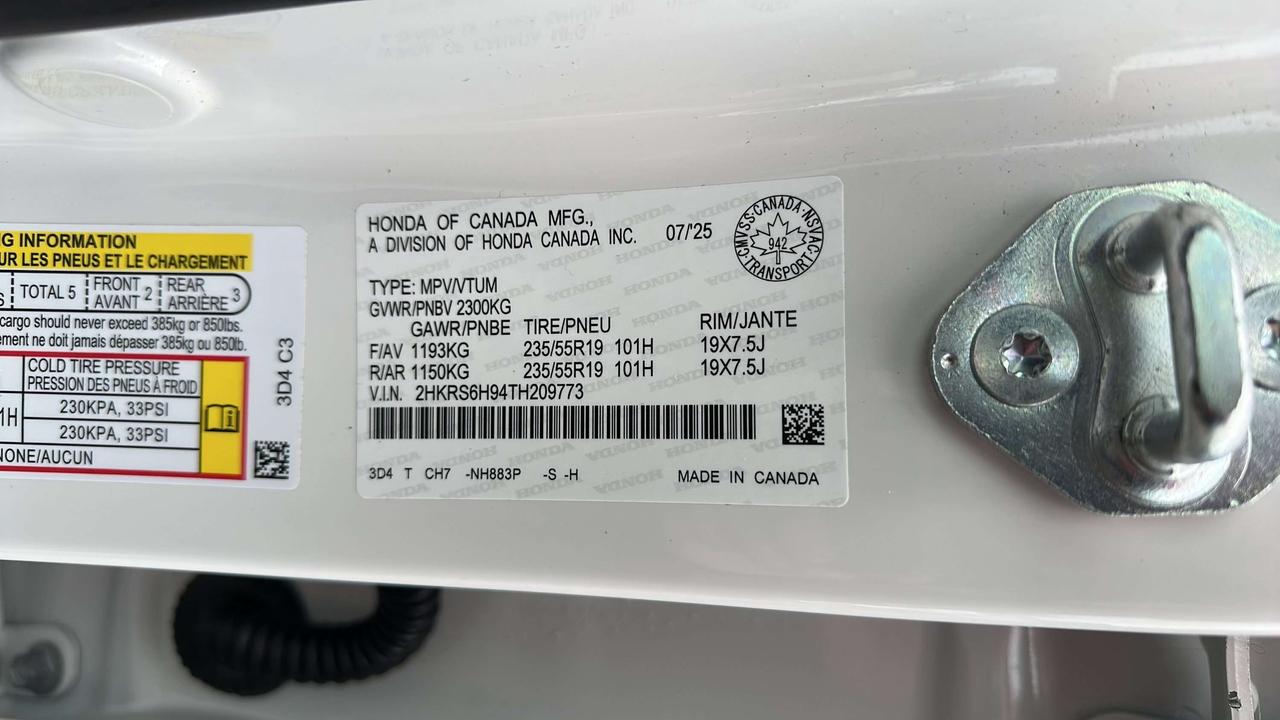 2026 Honda CR-V Touring Photo