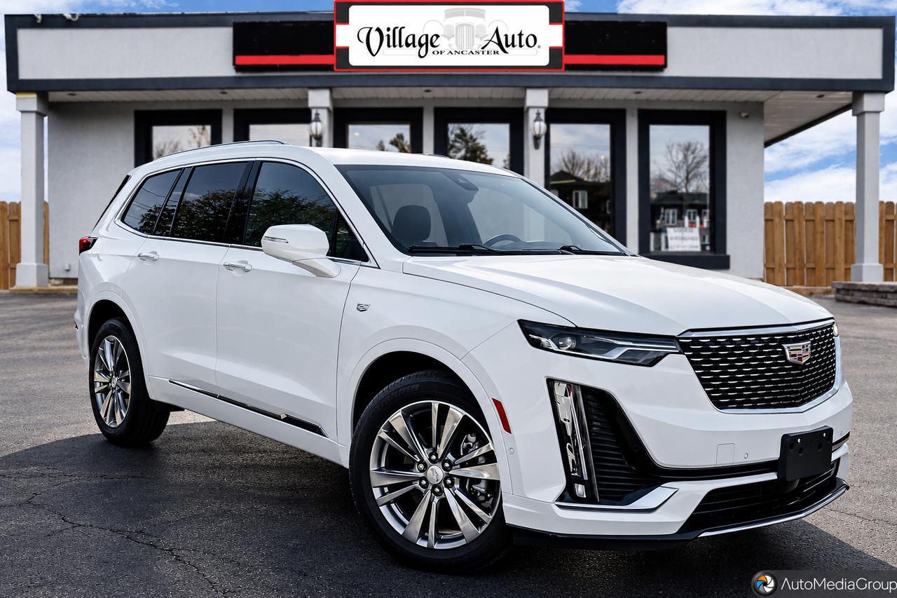 Pearl White 2022 Cadillac XT6 SUV / Crossover Four-Wheel Drive