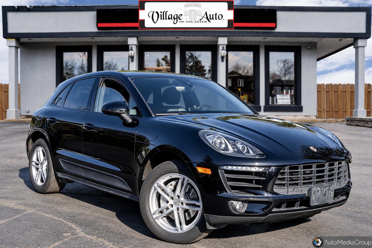 Black 2018 Porsche Macan SUV / Crossover All-Wheel Drive Automatic