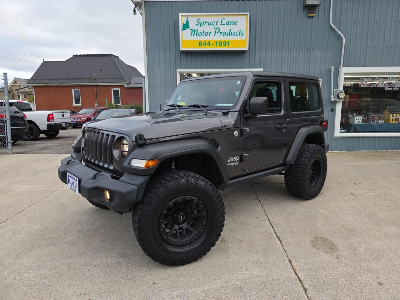 Gray 2020 Jeep Wrangler SUV / Crossover Four-Wheel Drive Automatic