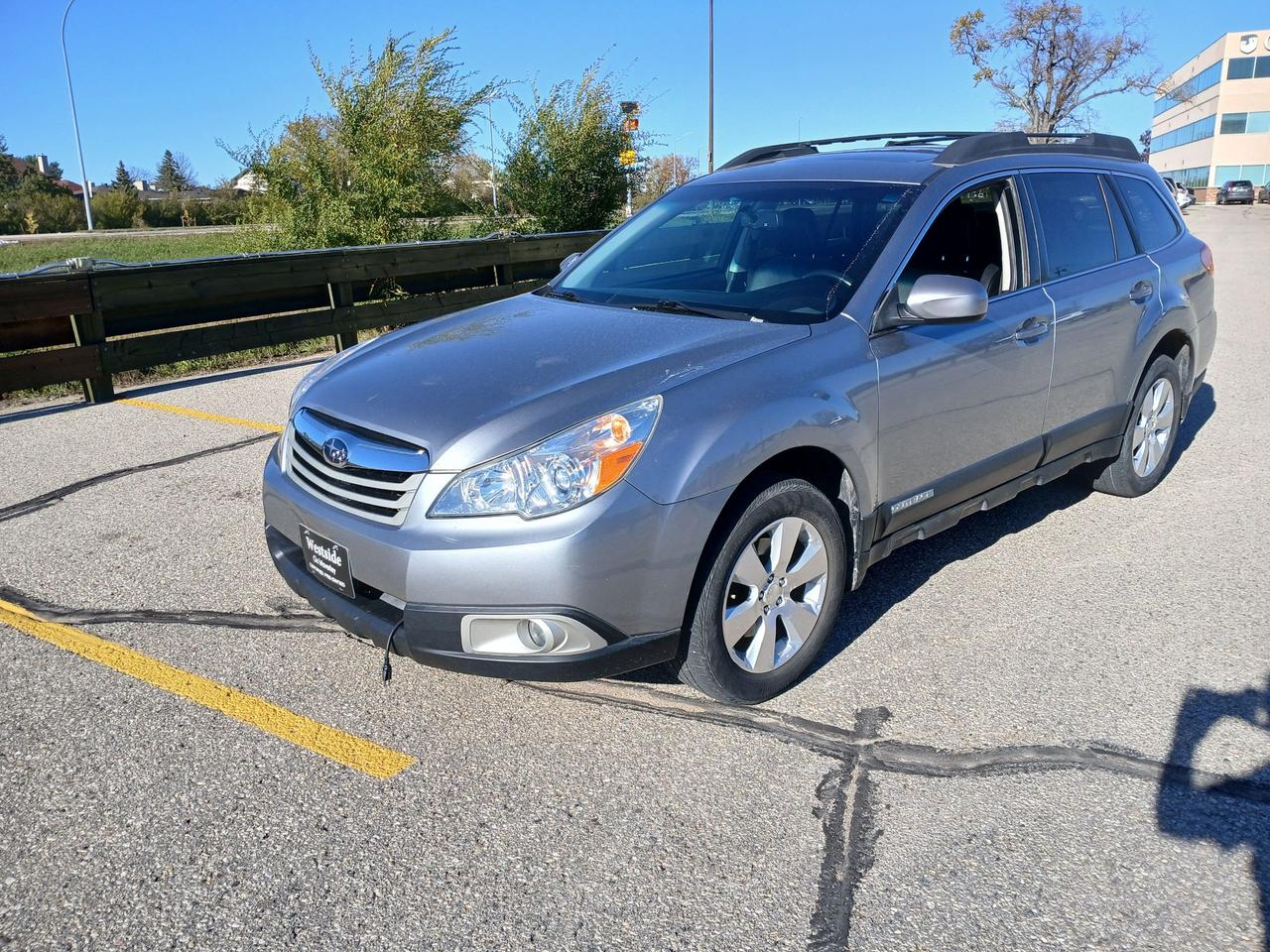 Silver 2011 Subaru Outback Wagon All-Wheel Drive Automatic